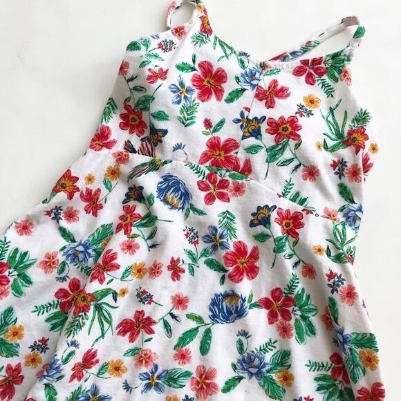 Old Navy floral fit and flare dress VGUC XS(5T) - Picture 2 of 4